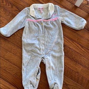 Juicy Couture baby girl velour one piece
